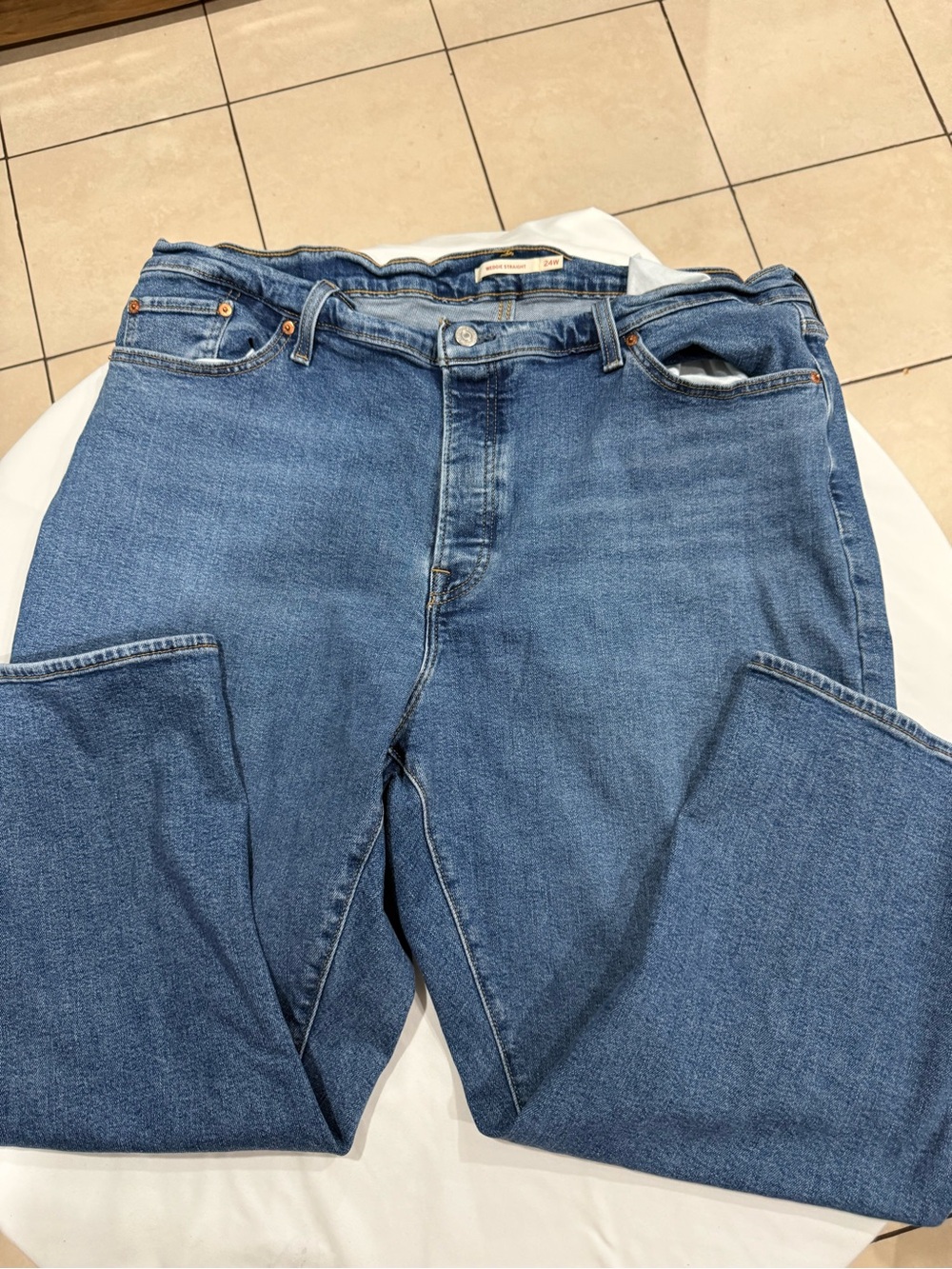 Levi's Relaxed Fit Blue Denim Jeans